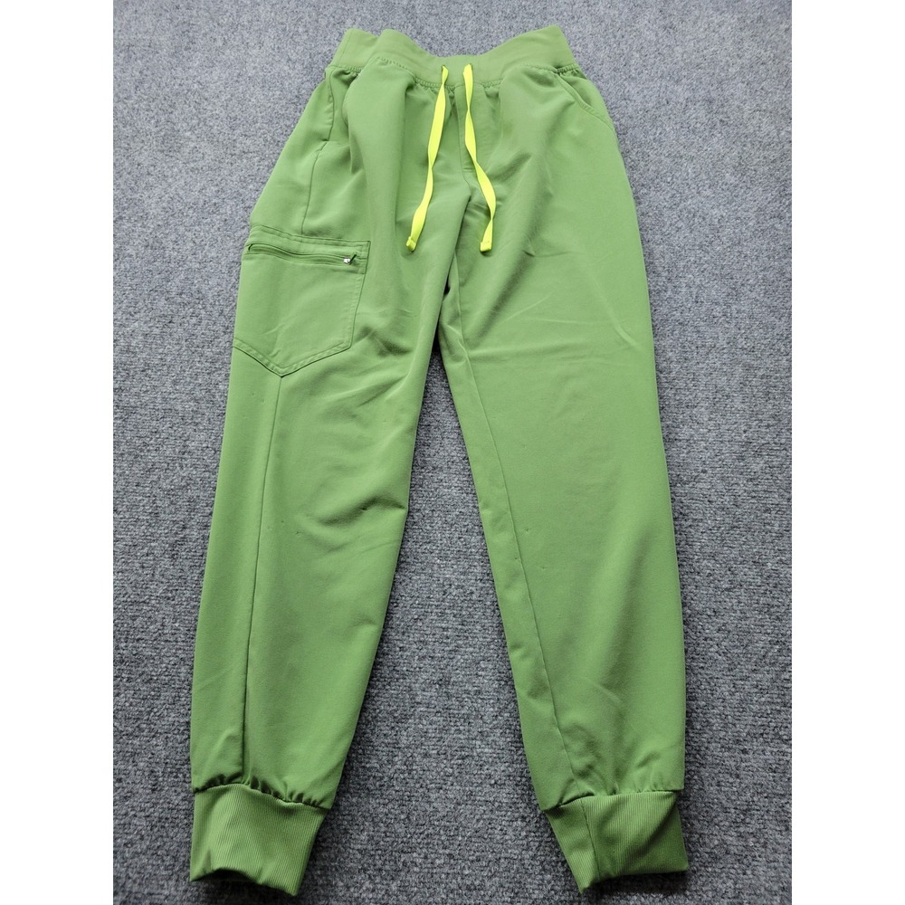 FIGS Technical Collection Green Jogger Scrub Pants Small Style 1000207